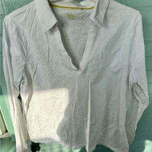 Boden White long sleeve Shirt